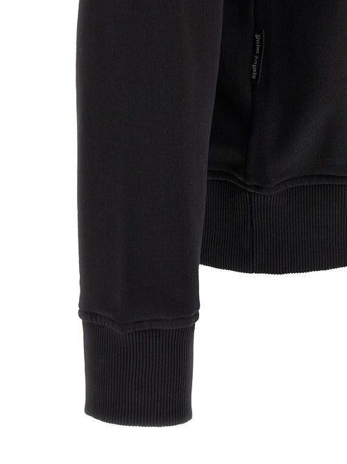 Palm Angels Black Cotton Sweatshirt