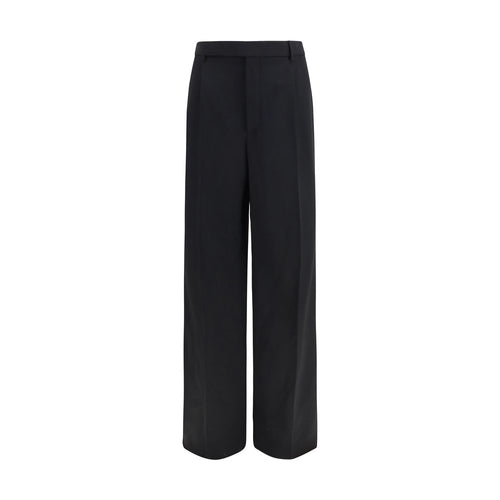Saint Laurent Black Wool Oves Aries Dress Pants