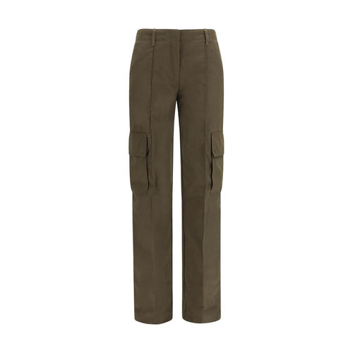 Burberry Bicolor Cotton Cargo Pants