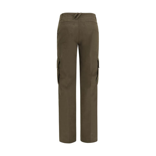 Burberry Bicolor Cotton Cargo Pants