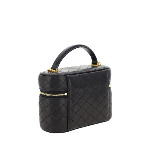 Saint Laurent Black Calf Leather Bos Taurus Shoulder Bag