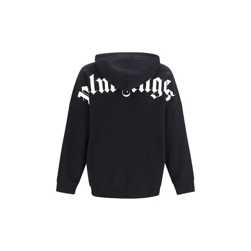 Palm Angels Black Cotton Sweatshirt