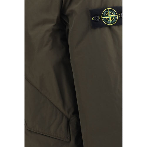 Stone Island Bicolor Polyester Shell Jacket