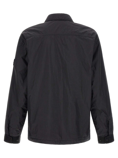 Stone Island Black Polyamide Shell Jacket