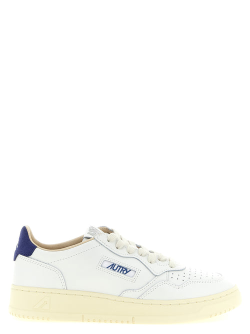 Autry Blue Cowhide Athletic Sneakers