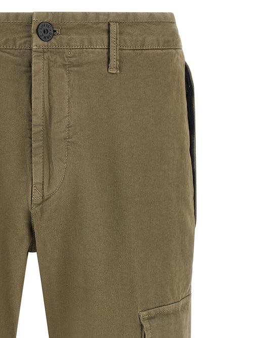 Stone Island Bicolor Cotton Cargo Pants