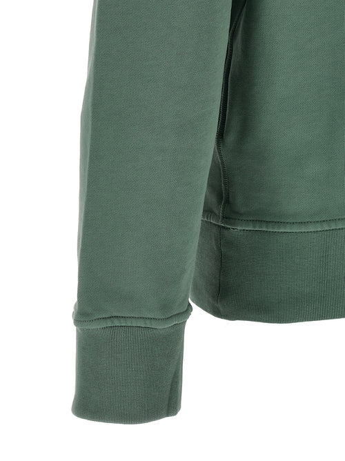 Stone Island Bicolor Cotton Sweatshirt