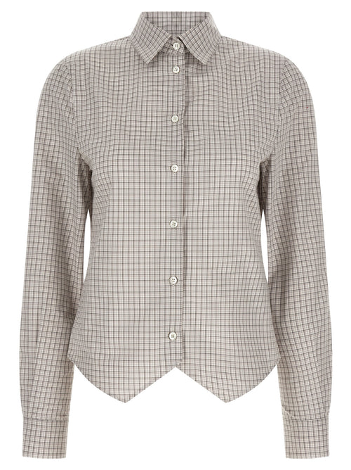Maison Margiela Beige Cotton Blouse