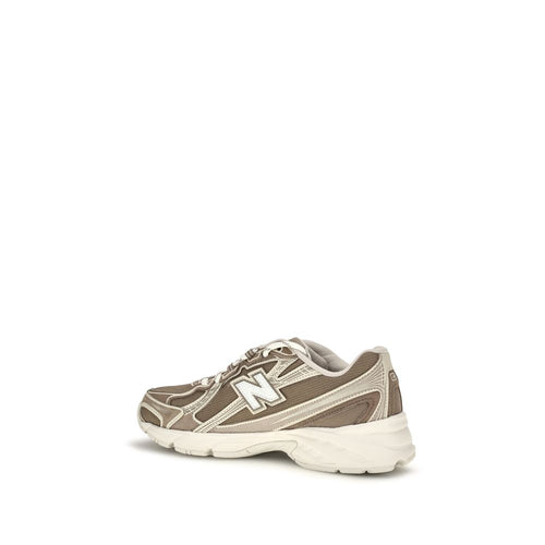 New Balance Beige Nylon Athletic Sneakers