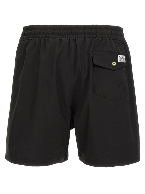 Polo Ralph Lauren Black Polyester Shorts