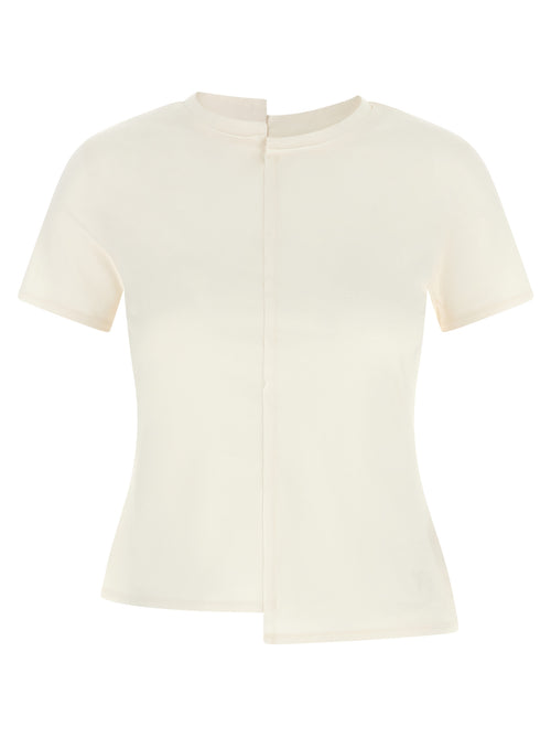 Y-3 White Cotton T-Shirt