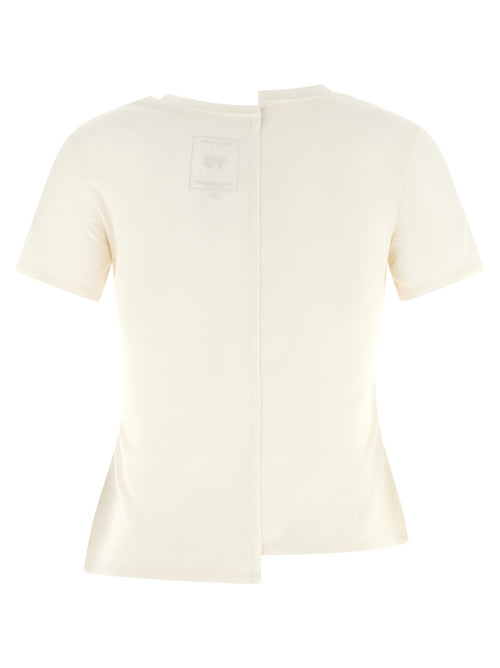 Y-3 White Cotton T-Shirt
