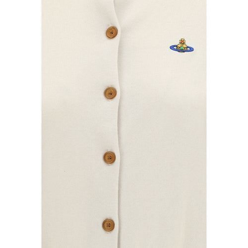 Vivienne Westwood White Cotton Cardigan
