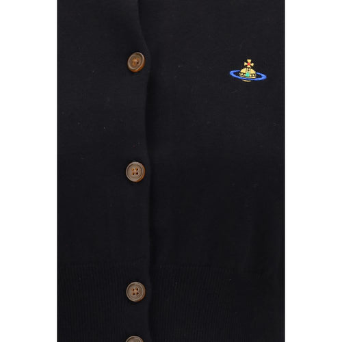 Vivienne Westwood Black Cotton Cardigan