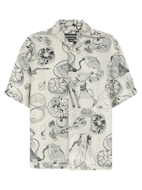Jacquemus Bicolor Viscose Blouse