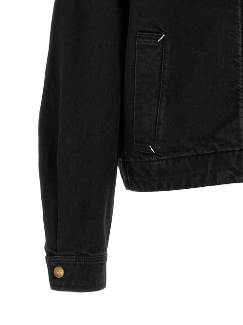 Jacquemus Black Cotton Denim Jacket