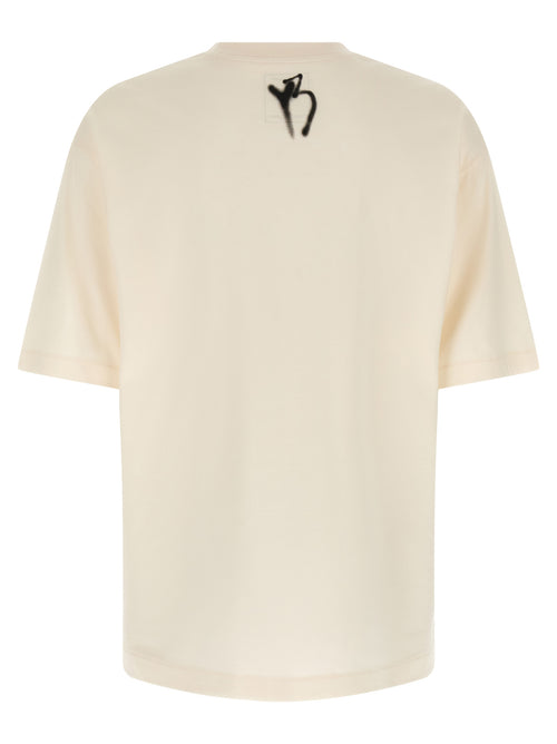 Y-3 White Cotton T-Shirt