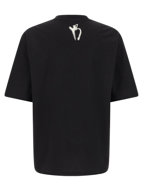 Y-3 Black Cotton T-Shirt
