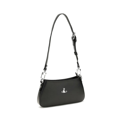 Vivienne Westwood Black Polyester Shoulder Bag