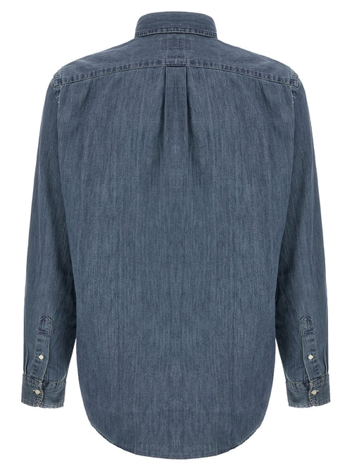 Polo Ralph Lauren Blue Cotton Blouse