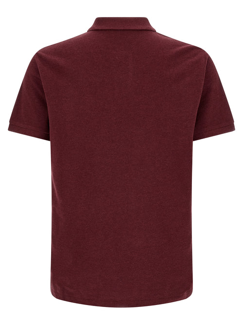 Polo Ralph Lauren Bordeaux Cotton Polo Shirt