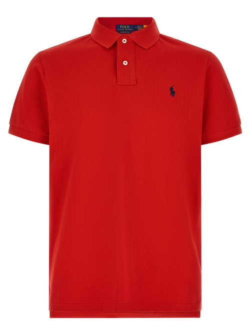 Polo Ralph Lauren Red Cotton Polo Shirt