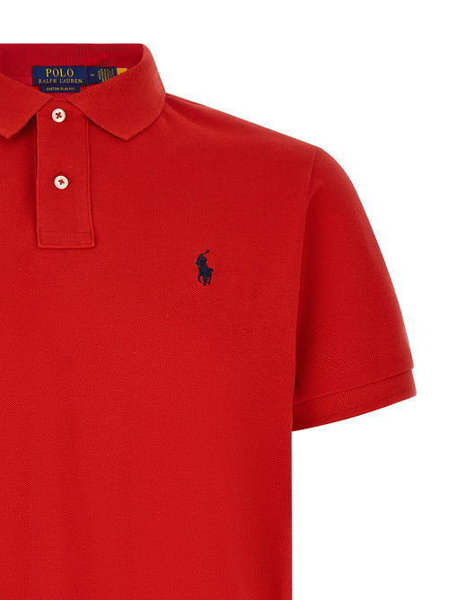 Polo Ralph Lauren Red Cotton Polo Shirt