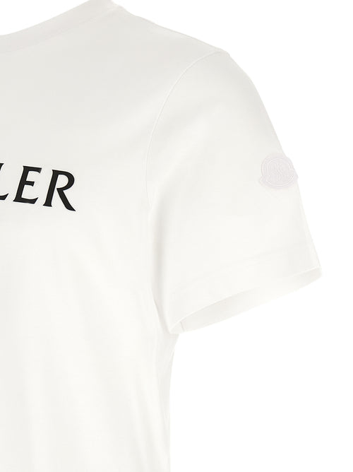 Moncler White Cotton T-Shirt
