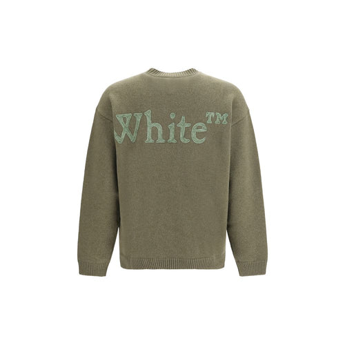 Off-White Bicolor Wool Oves Aries Sweatshirt