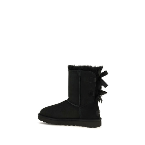UGG Black Calf Leather Bos Taurus Boots