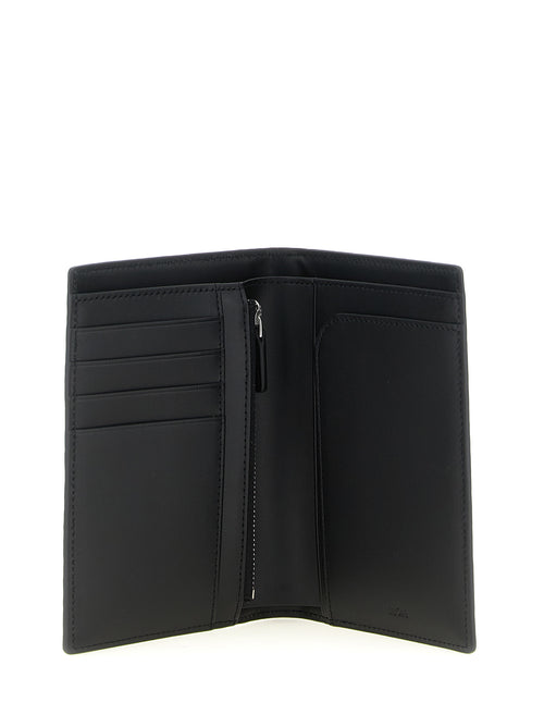MCM Black Polyethylene Wallet