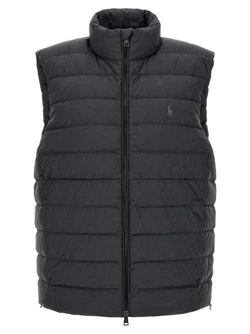 Polo Ralph Lauren Black Polyester Sleeveless Jacket