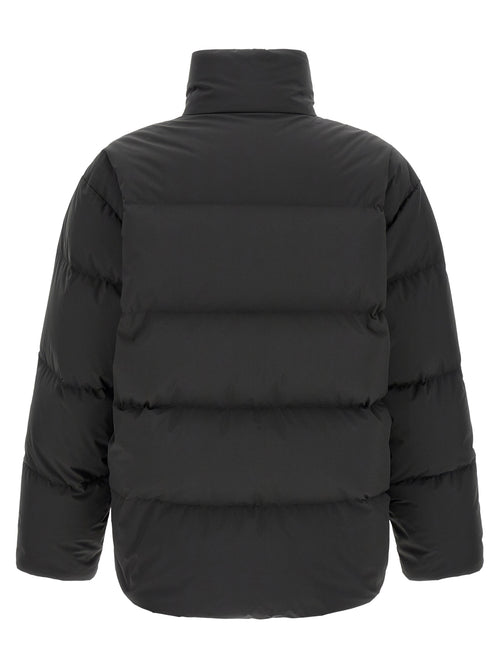 Saint Laurent Black Polyester Full-Length Jacket
