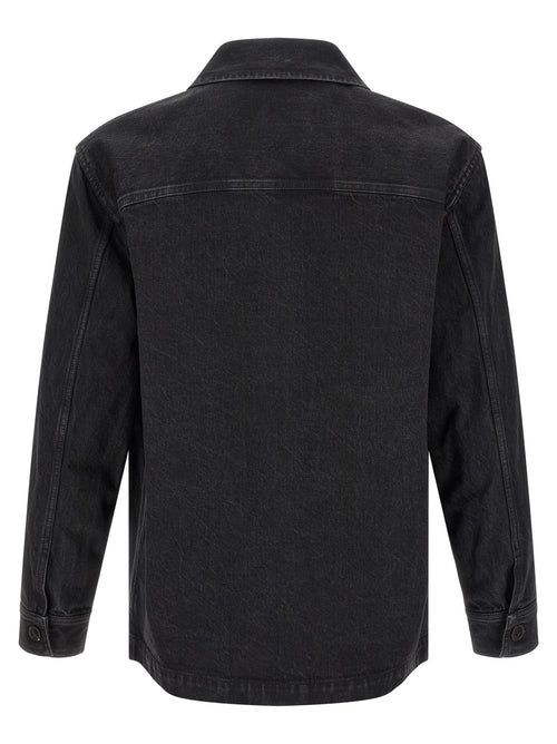 Saint Laurent Black Cotton Blouse
