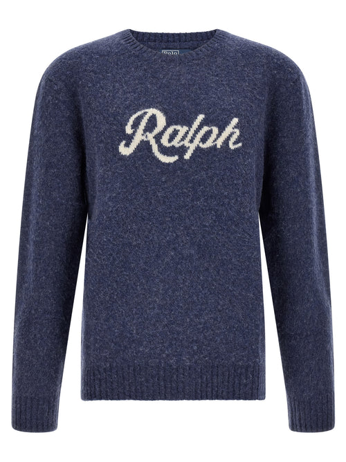 Polo Ralph Lauren Blue Wool Cardigan