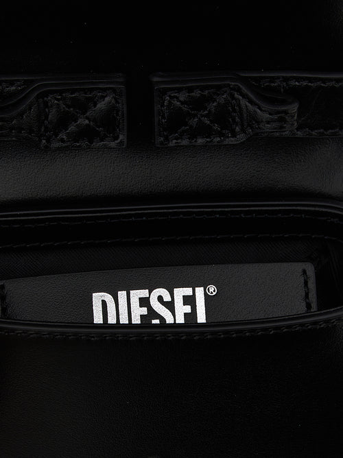 Diesel Black Cowhide Handbag