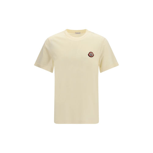 Moncler Beige Cotton T-Shirt