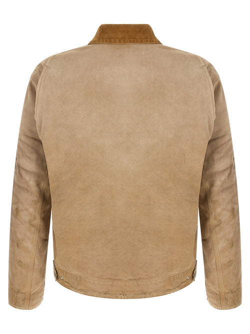 Golden Goose Beige Cotton Shell Jacket