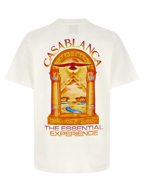 Casablanca White Organic Cotton T-Shirt