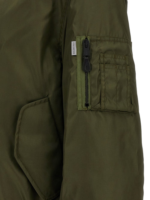 Balenciaga Bicolor Polyamide Bomber