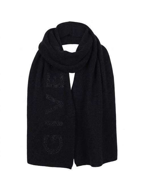 Givenchy Black Wool Scarf