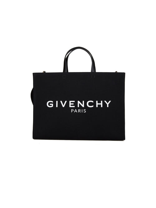 Givenchy Black Cotton Tote Bag