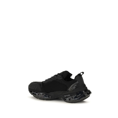 Dsquared² Black Polyester Athletic Sneakers