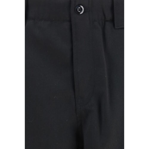 Kenzo Black Wool Oves Aries Chino Pants