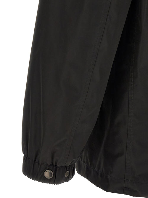 Burberry Black Polyester Coat