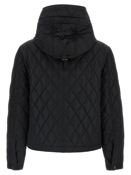 Burberry Black Polyamide Full-Length Jacket