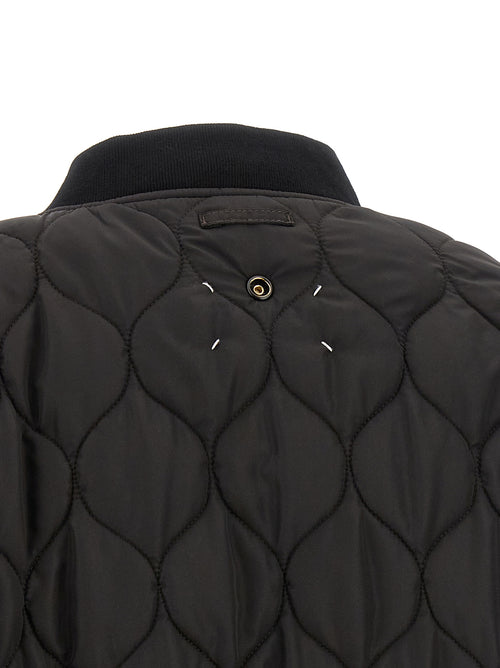 Maison Margiela Brown Polyamide Bomber