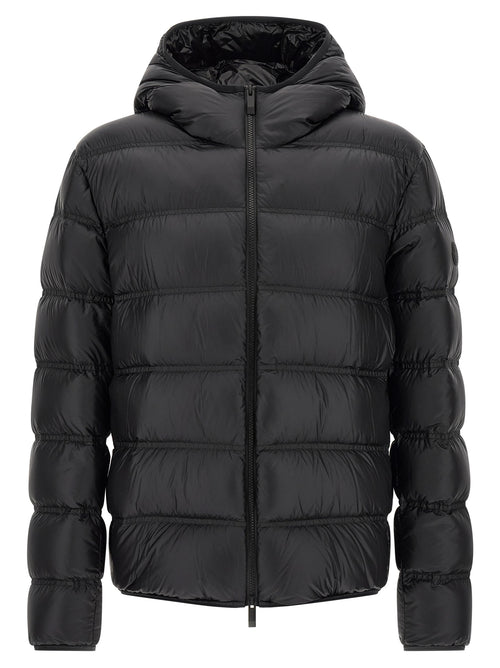 Moncler Black Polyamide Full-Length Jacket