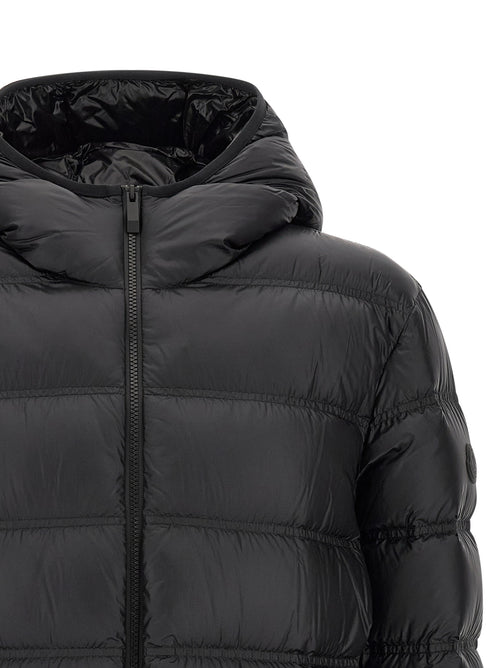 Moncler Black Polyamide Full-Length Jacket