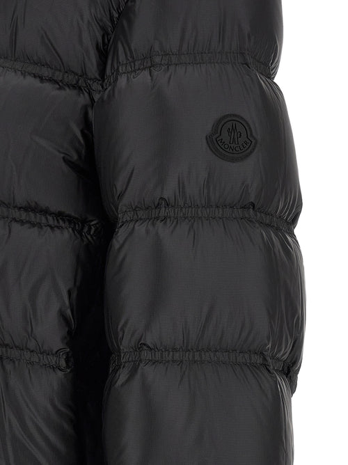 Moncler Black Polyamide Full-Length Jacket
